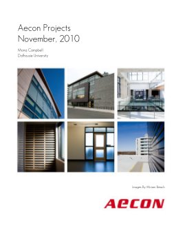 Aecon Projects November, 2010 book cover