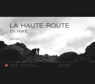 La haute route book cover