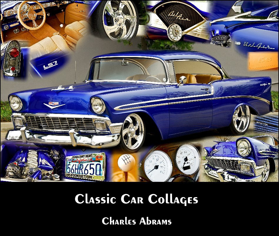 View Classic Car Collages by Charles Abrams