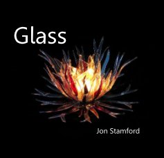 Glass book cover