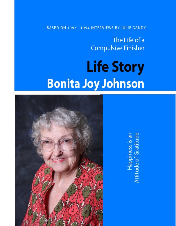 View Life Story Bonita Joy Johnson by Diane Rosander