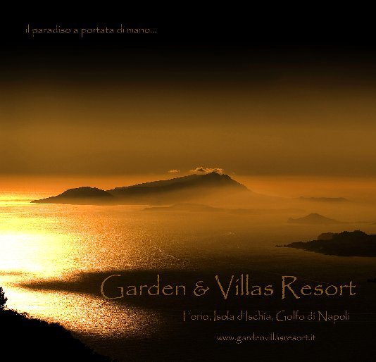 View Garden and Villas Resort, Ischia 18x18 by Vittorio Sciosia