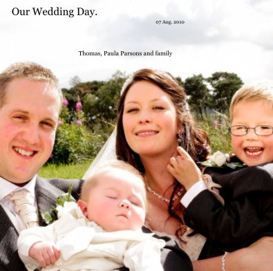 Our Wedding Day. book cover