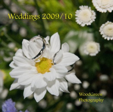 WoodGreen wedding photography 2009/10 book cover