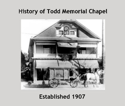 History of Todd Memorial Chapel book cover