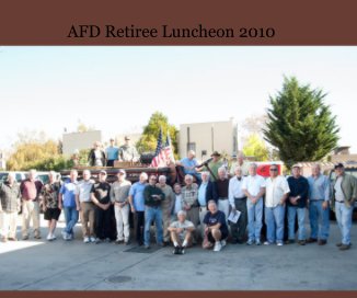 AFD Retiree Luncheon 2010 book cover