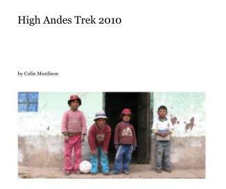 High Andes Trek 2010 book cover