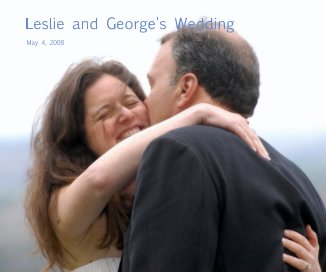 Leslie and George's Wedding book cover