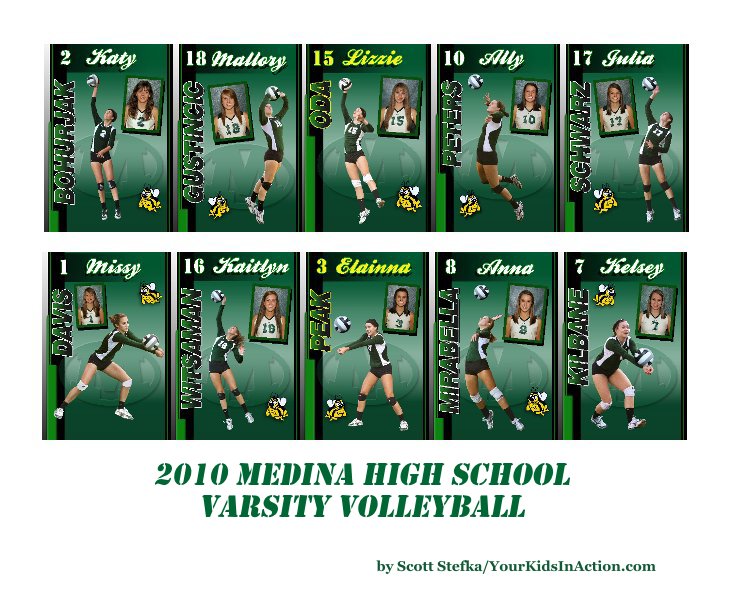 View 2010 Medina High School Varsity Volleyball by Scott Stefka/YourKidsInAction.com