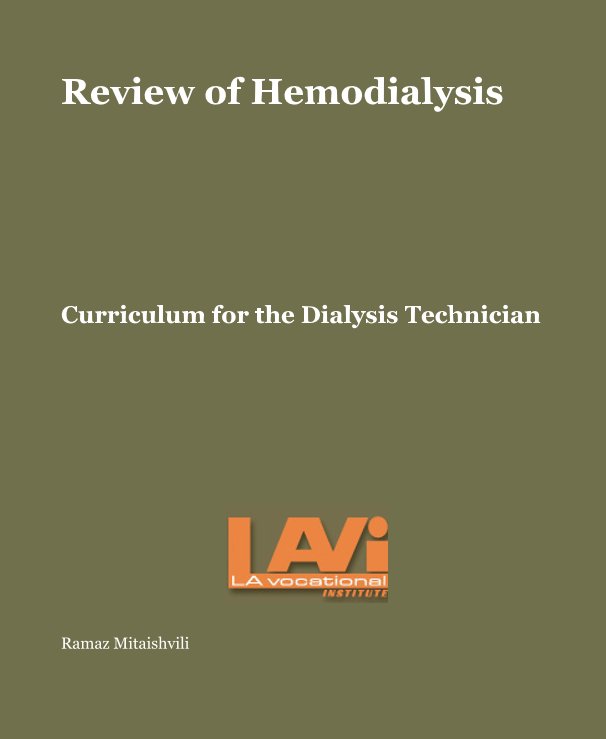 Ver Review of Hemodialysis por Ramaz Mitaishvili