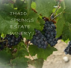 THADD SPRINGS ESTATE WINERY ! 2010 book cover