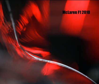 McLaren F1 2010 33 x 28 CM book cover