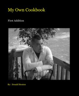 My Own Cookbook book cover
