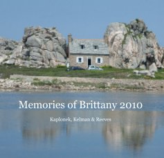 Memories of Brittany 2010 book cover