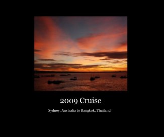 2009 Cruise book cover