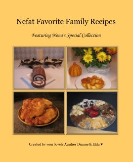 Nefat Favorite Family Recipes book cover