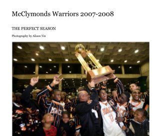 McClymonds Warriors 2007-2008 book cover