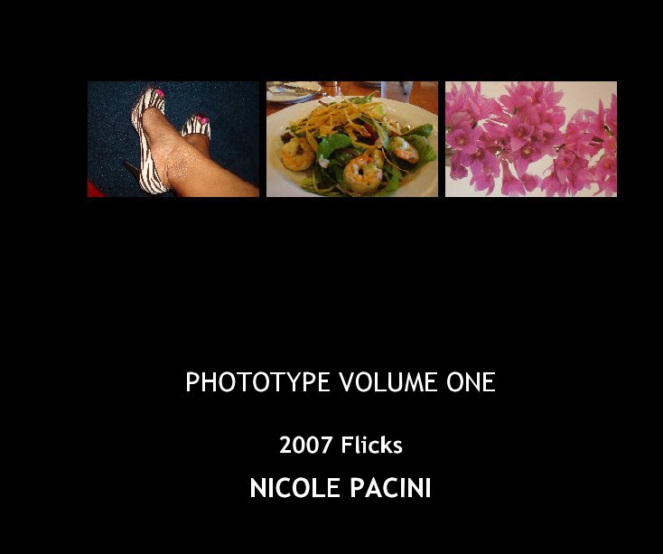 View Phototype Volume 1 by NICOLE PACINI