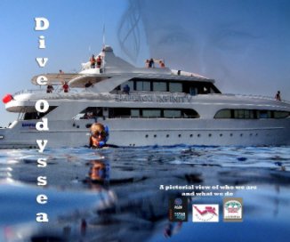 Dive Odyssea. A pictorial history book cover