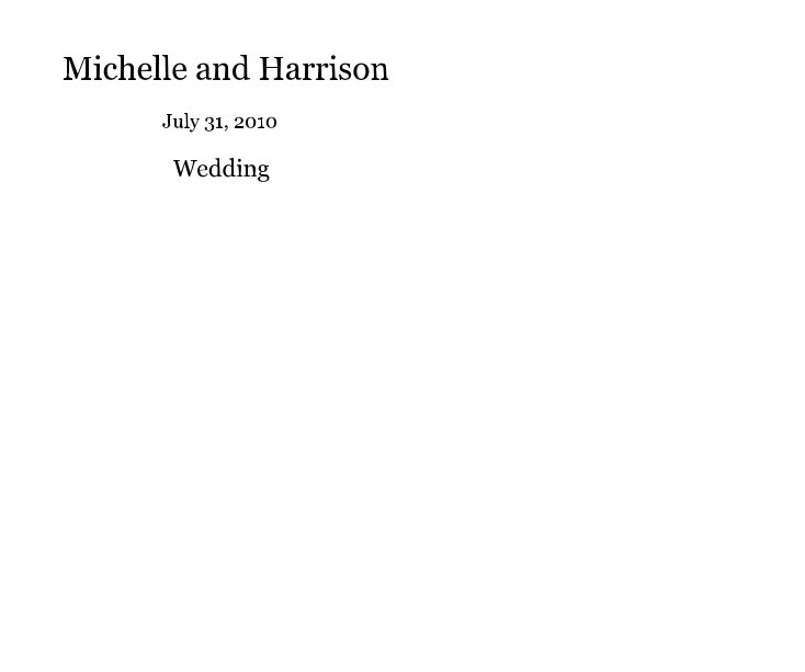 Michelle and Harrison nach daveP anzeigen