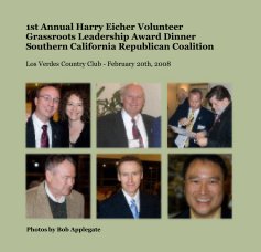 1st Annual Harry Eicher Volunteer Grassroots Leadership Award Dinner book cover