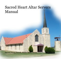 Sacred Heart Altar Servers Manual book cover