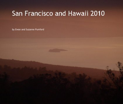 San Francisco and Hawaii 2010 book cover