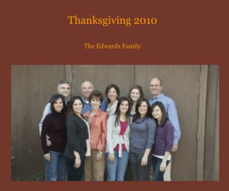 Thanksgiving 2010 book cover