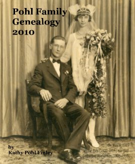 Pohl Family Genealogy 2010 book cover