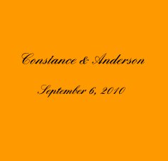Constance & Anderson book cover