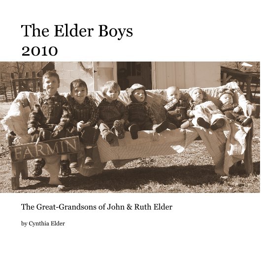 Visualizza The Elder Boys 2010 di Cynthia Elder