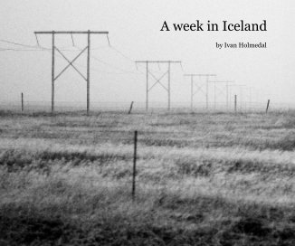A week in Iceland book cover