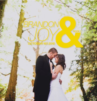 Brandon + Joy \\ Married book cover