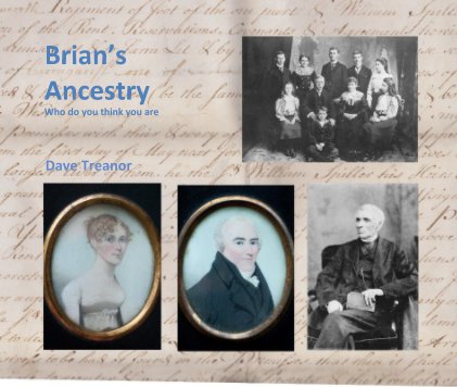 Brian’s Ancestry Who do you think you are book cover