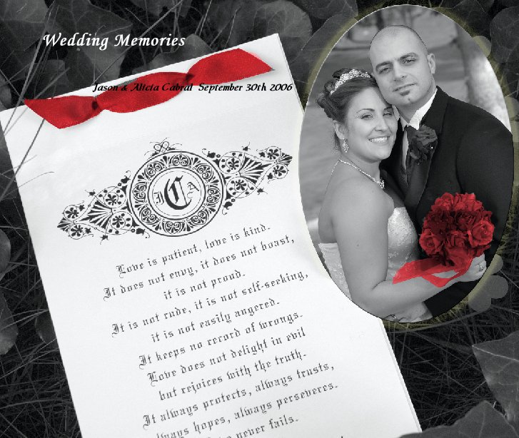 Ver Wedding Memories por Jason & Alicia Cabral  September 30th 2006