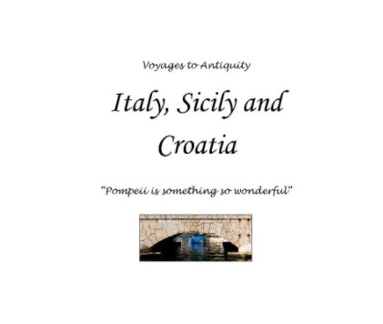 Italy, Sicily and Croatia book cover