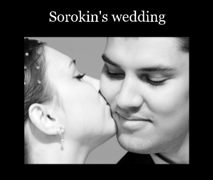 Sorokin's wedding book cover