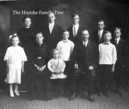 The Hintzke Family Tree book cover