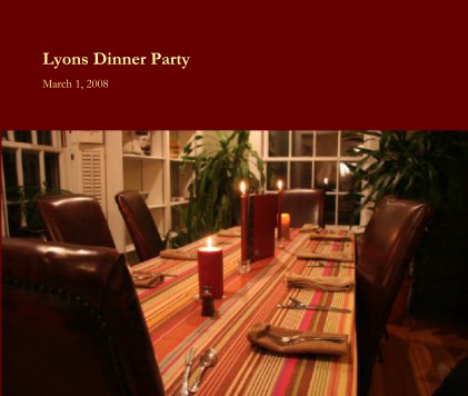Lyons Dinner Party book cover