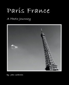 Paris France book cover