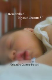 " Remember... in your dreams? " book cover