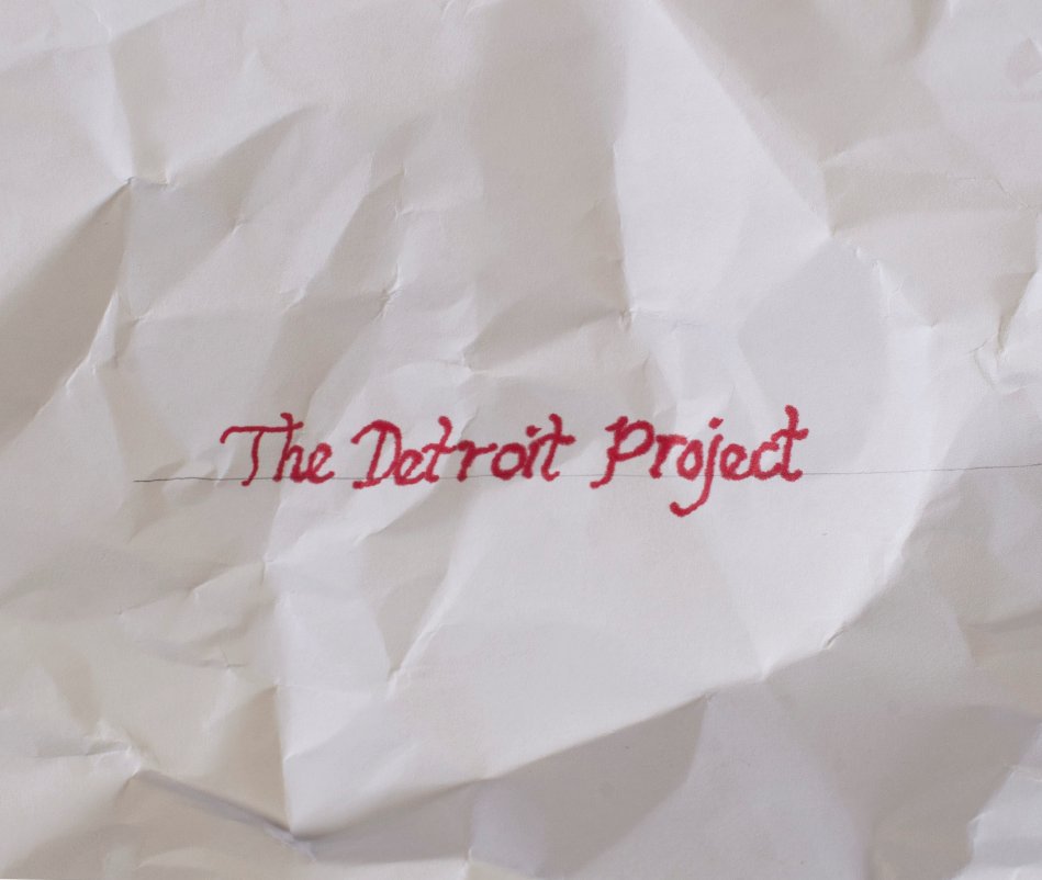 View THE DETROIT PROJECT by MEGAN CROSBY