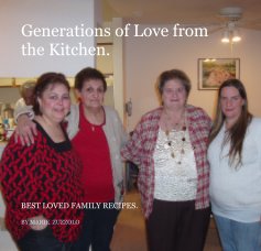 Generations of Love from the Kitchen. book cover