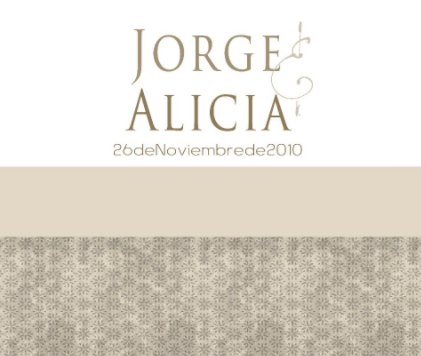 Jorge y Alicia book cover