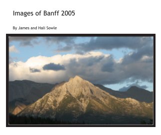 Images of Banff 2005 book cover