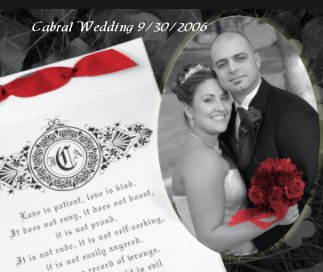 Cabral Wedding 9/30/2006 book cover
