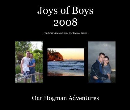 Joys of Boys 2008 book cover