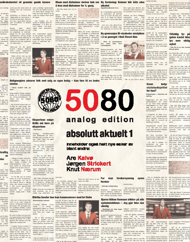 View 5080 - analog edition by 5080