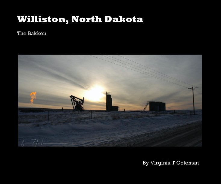 View Williston, North Dakota by Virginia T Coleman