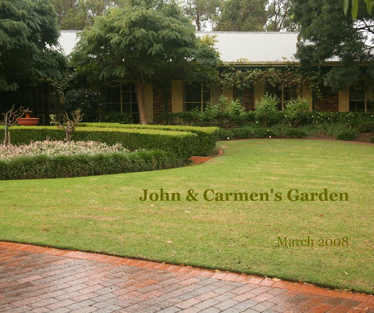 View John & Carmen's Garden by Paul & Lesley Hulbert